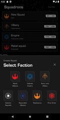 Screenshot 2: Star Wars X-Wing Second Edition Squad Builder