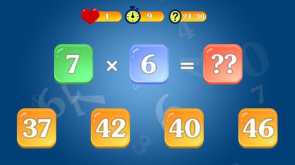 Screenshot 9: Multiplication table for children. Training.