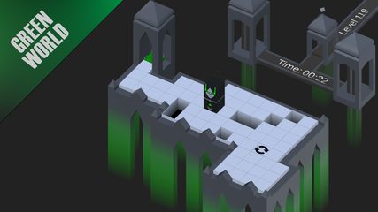 Screenshot 2: Float Block: Bloxorz Puzzle