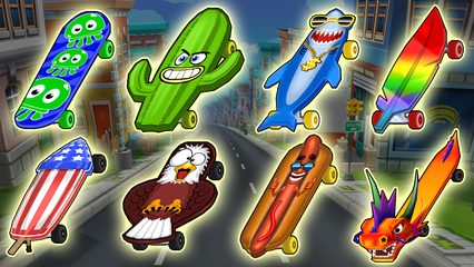 Screenshot 23: Skater Rush Endless Skateboard