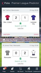 Screenshot 2: Superbru Predictor & Fantasy Sports Games