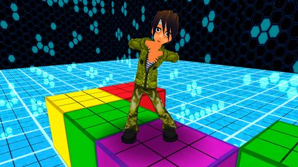 Screenshot 4: Animetris - Match 3D