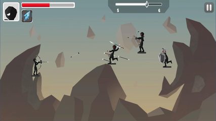 Screenshot 2: Stickman Bow: Element Archer