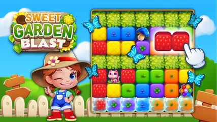 Screenshot 3: Sweet Garden Blast Puzzle Game