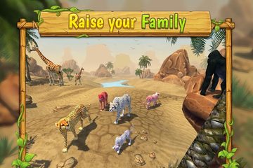 Screenshot 1: Cheetah Family Sim - Animal Simulator