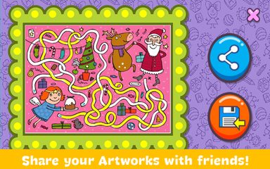 Screenshot 5: Christmas Coloring Book