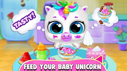 Screenshot 3: Pregnant Mom Baby Unicorn Game
