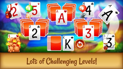 Screenshot 2: Solitaire Buddies - Tri-Peaks Card Game