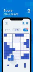 Screenshot 1: Just Block - Puzzle Brick Game