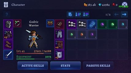 Screenshot 2: Darkrise - Pixel Action RPG