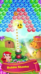 Screenshot 1: Bubble Shooter - Flower Games