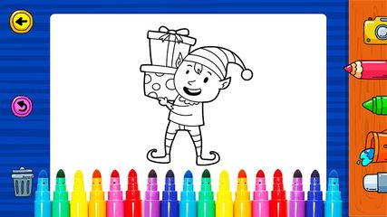 Screenshot 17: Christmas Coloring Games