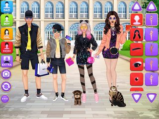 Screenshot 9: Superstar Family Dress Up Game