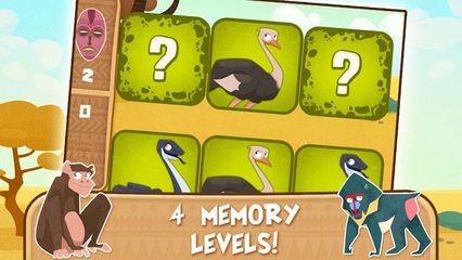 Screenshot 2: Africa Animals Games for Kids