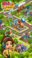 Screenshot 12: Idle Cartoon City - coin day
