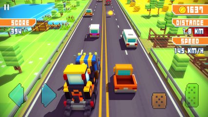 Screenshot 22: Blocky Highway: Traffic Racing