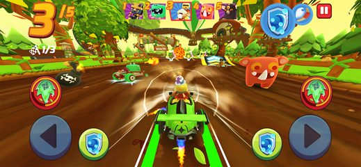 Screenshot 1: Starlit Kart Racing