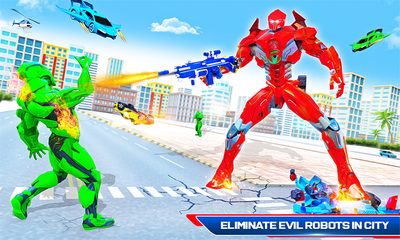 Screenshot 5: Robot Shark Attack: Transform Robot Shark Games