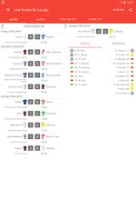 Screenshot 15: Live Scores for La Liga Santander 2021/2022