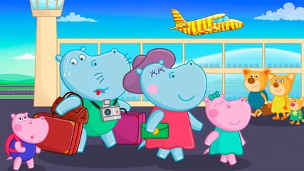 Screenshot 11: Hippo: Airport Profession Game