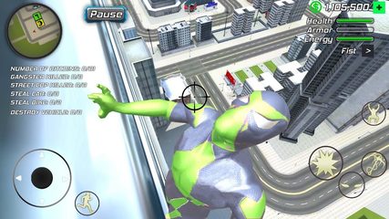 Screenshot 6: Rope Frog Ninja Hero Car Vegas