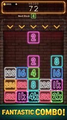 Screenshot 5: Drop Number™: Neon 2048