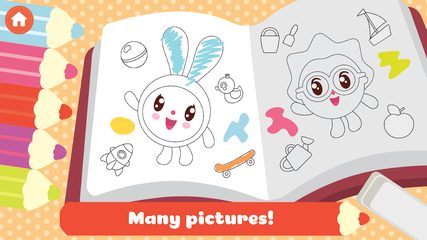 Screenshot 3: BabyRiki: Kids Coloring Game!