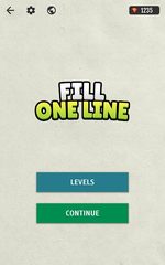 Screenshot 1: Fill One Line - Color Puzzle G