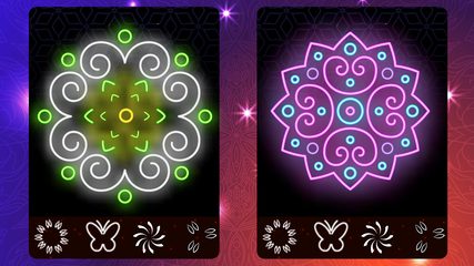 Screenshot 21: Glow Doodle Art - Color & Draw
