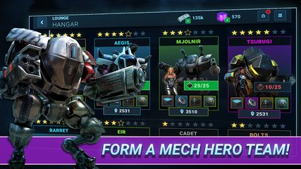 Screenshot 1: Mech Tactics: Fusion Guards