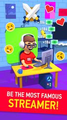 Screenshot 1: Idle Streamer — Tuber game