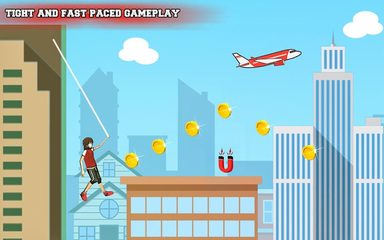 Screenshot 7: City bounce rope hero