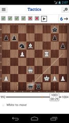 Screenshot 1: Chess - play, train & watch