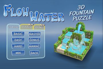 Screenshot 1: Flow Water Fountain 3D Puzzle
