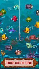 Screenshot 3: Idle Fishing Game. Catch fish.
