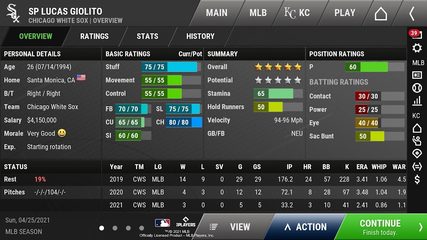 Screenshot 15: OOTP Baseball Go!