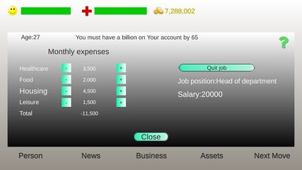Screenshot 4: Business strategy