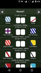 Screenshot 2: Table Spanish League 21/22