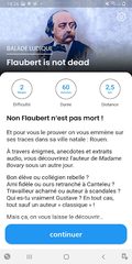 Screenshot 2: Flaubert is not dead