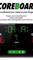 Screenshot 2: Basketball Scoreboard