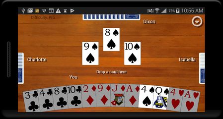 Screenshot 3: Hearts Card Classic