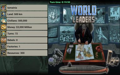Screenshot 18: World Leaders Online: Turn-Based Strategy MMO Game