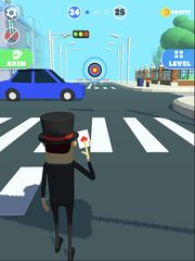 Screenshot 9: Card Throwing