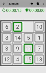 Screenshot 1: 15-Puzzle Game