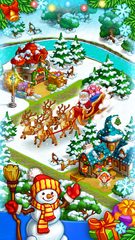 Screenshot 4: Farm Snow - Santa family story