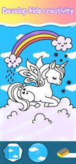 Screenshot 2: Princess coloring book pages