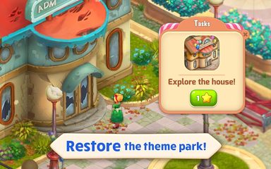 Screenshot 6: Matchland - Build your Theme Park