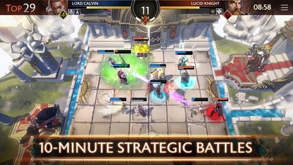 Screenshot 1: Might & Magic: Chess Royale -