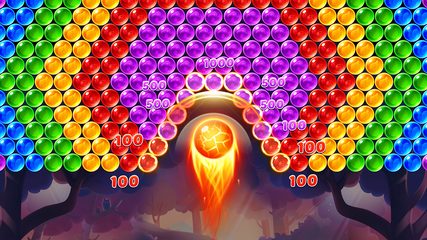 Screenshot 1: Bubble Shooter Genies