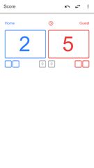 Screenshot 1: Volleyball Score Simple
